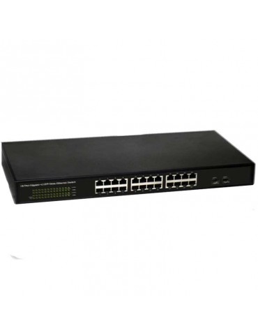 Switch Bdcom S1526-24P-400 POE Gigabit 24 ports