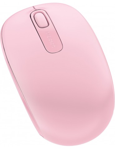 Souris sans fil Microsoft Wireless Mobile Mouse 1850 Rose (U7Z-00024)