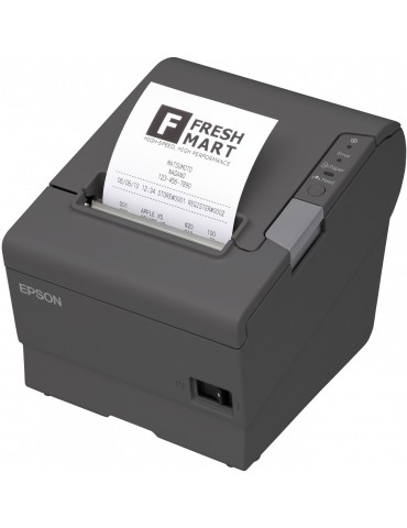 Imprimante étiquettes Epson TM-T88V Noire Série et USB + Alimentation PS 180