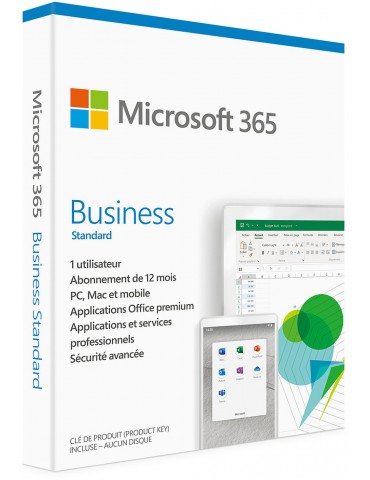 Microsoft 365 Business Standard Français - 1 an (KLQ-00508)